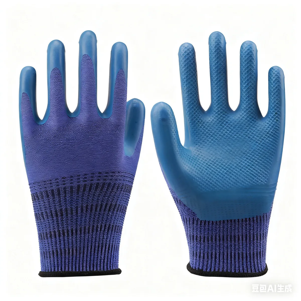 A668_1 ACEPPE A688 Wholesale Latex Rubber Work Gloves - Heavy-Duty, Thickened, Anti-Slip, Abrasion-Resistant for Construction/Industrial Use