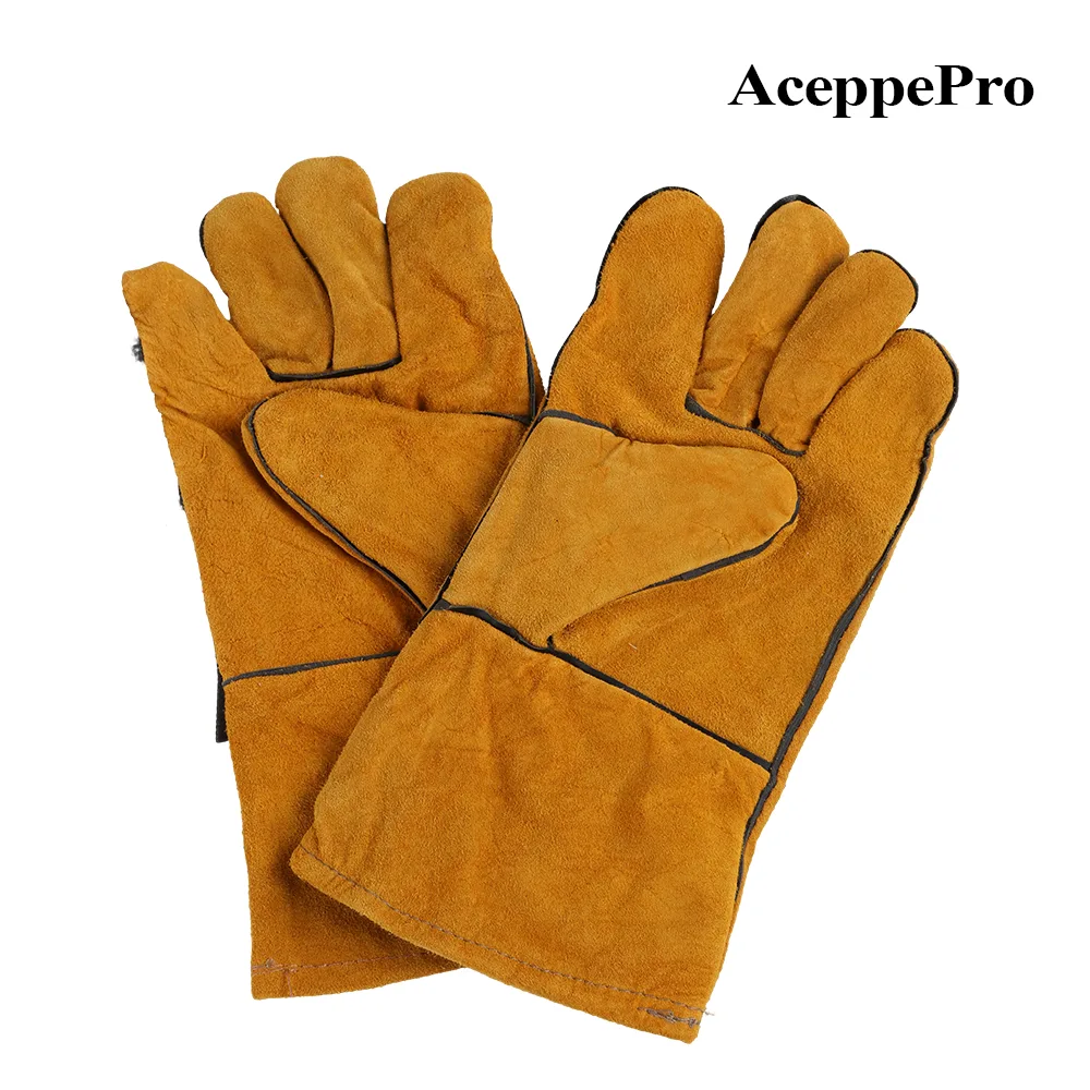 AceppePro Full Cowhide Welding Gloves