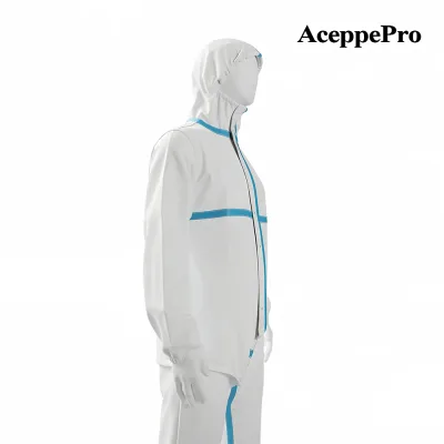 AH-C9766A-3 AceppePro C9766A Type 5/6 Chemical Protective Coverall