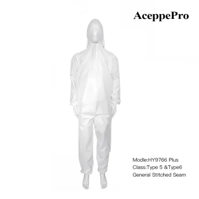 AH-C9766A-4 AceppePro C9766A Type 5/6 Chemical Protective Coverall