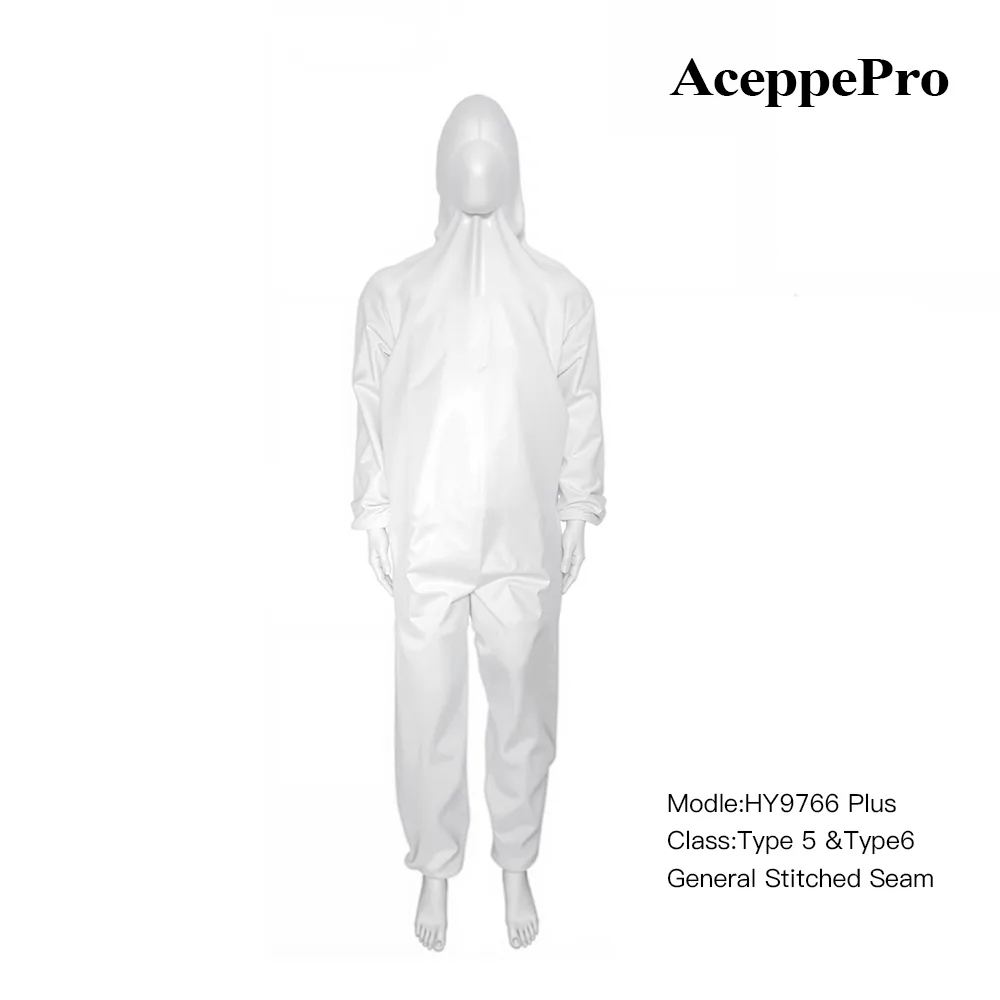 AH-C9766A-4 AceppePro C9766A Type 5/6 Chemical Protective Coverall