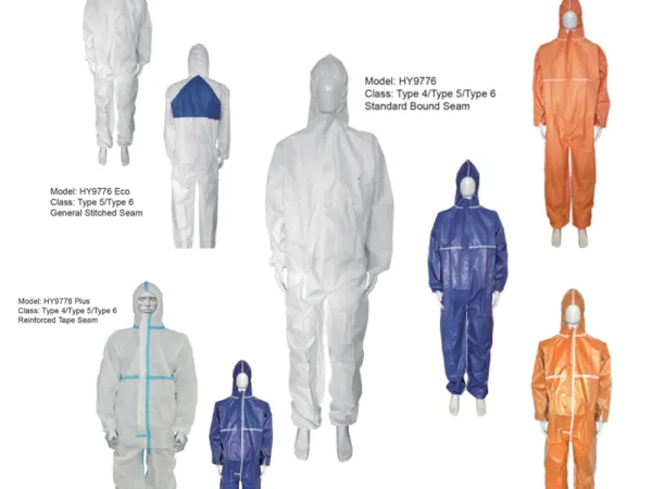 Aceppe C9776B Type 4/5/6 Limited Life Coverall Protective Clothing