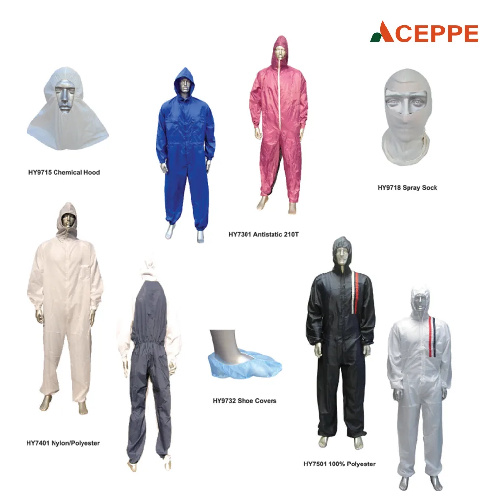 Aceppe C9796B Painter’s coverall, Spray Sock and Hood Protective Clothing