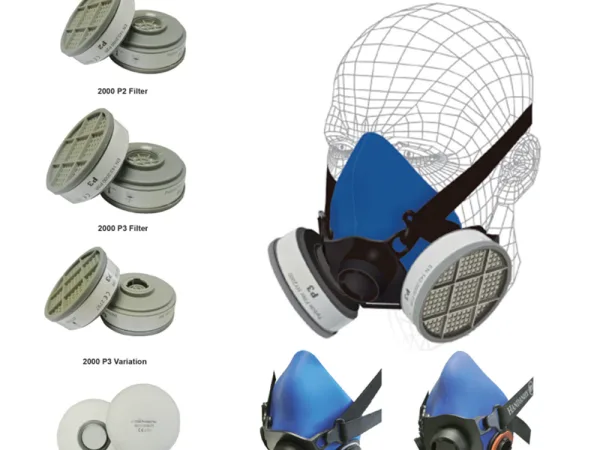 AceppePro M2000A Twin Filter Half Mask Respirator