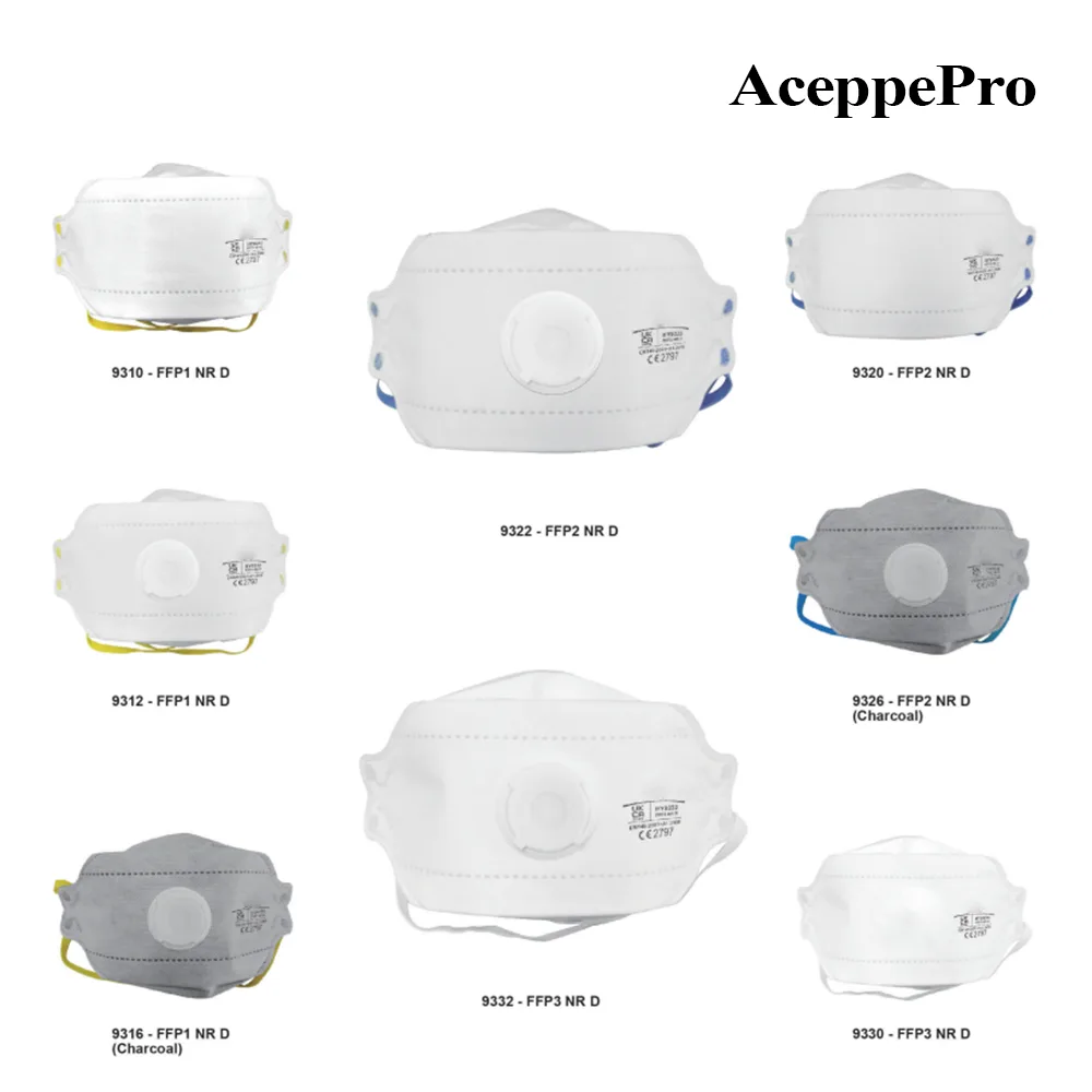 AH-M9300 AceppePro Cymbiform Fold Flat Mask