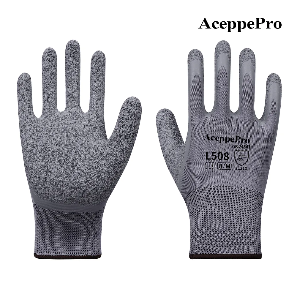 AceppePro PU Coated Anti-Static Safety Gloves