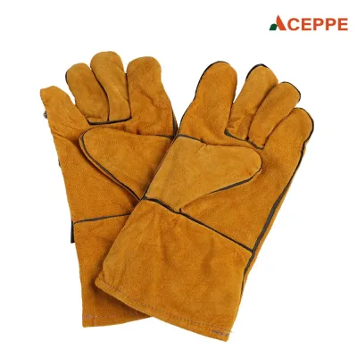 Aceppe Full cowhide welding gloves