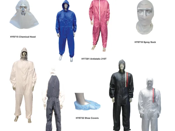 C9796B_1 Aceppe C9796B Painter's coverall, Spray Sock and Hood Protective Clothing