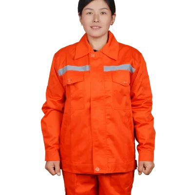 Aceppe Spring and Autumn Long-sleeve Workwear with Reflective Strips