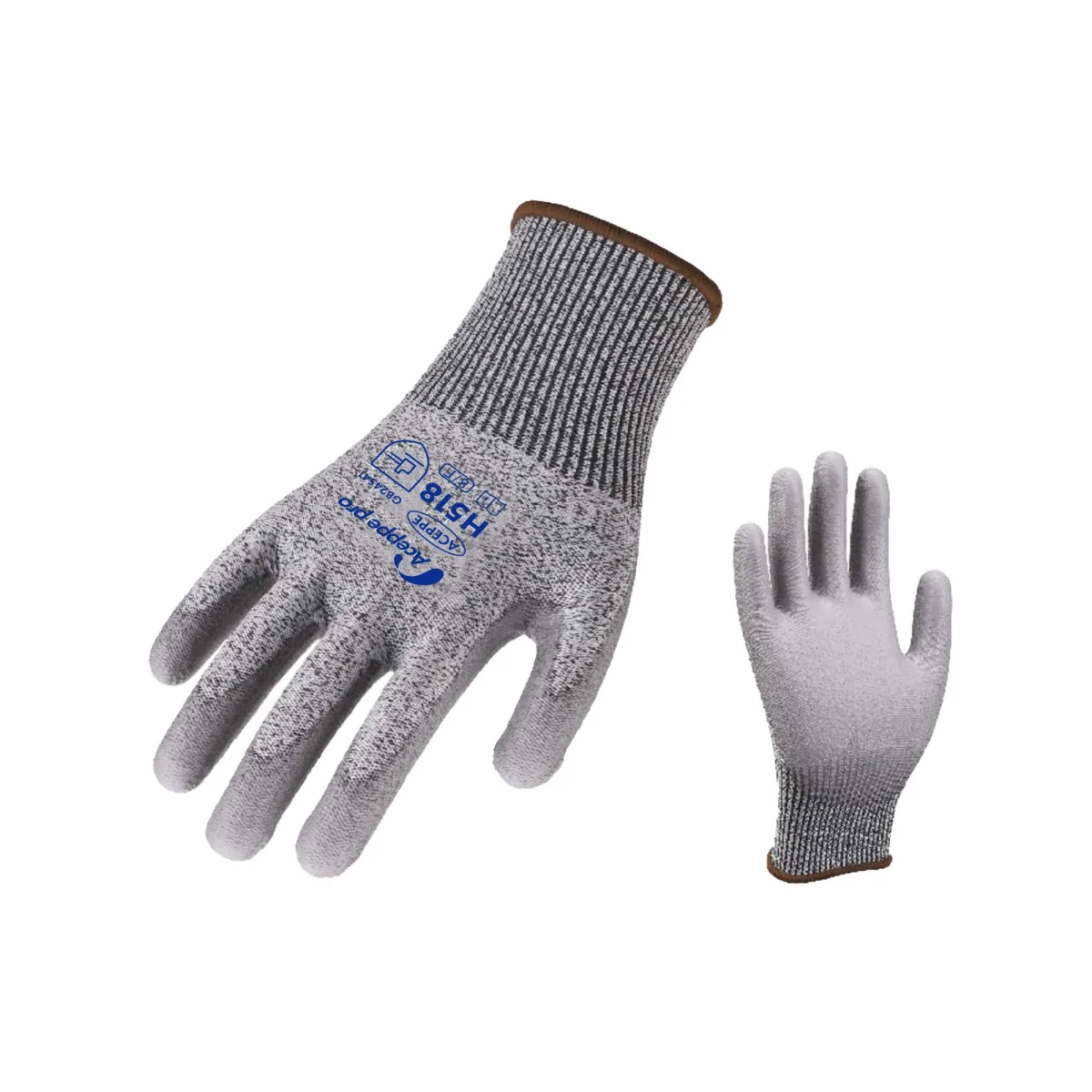 H515 AceppePro Anti-Cut Work Gloves with Anti-Slip Grip