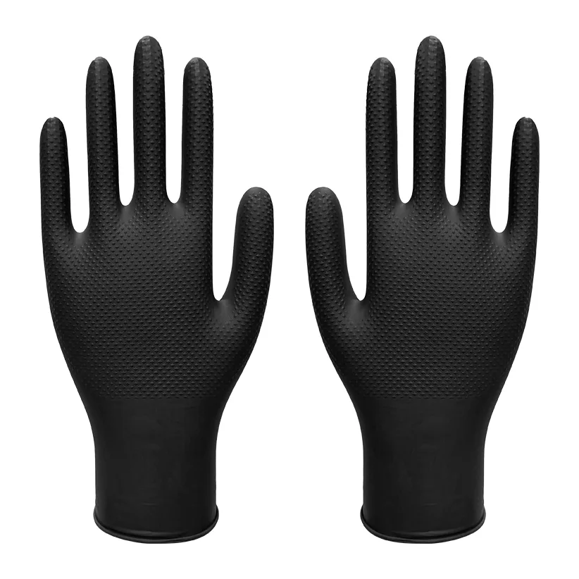 ACEPPE Disposable Nitrile Household Gloves - Extra-Thick, Waterproof, Anti-Slip Grip for Dishwashing & Cleaning Tasks