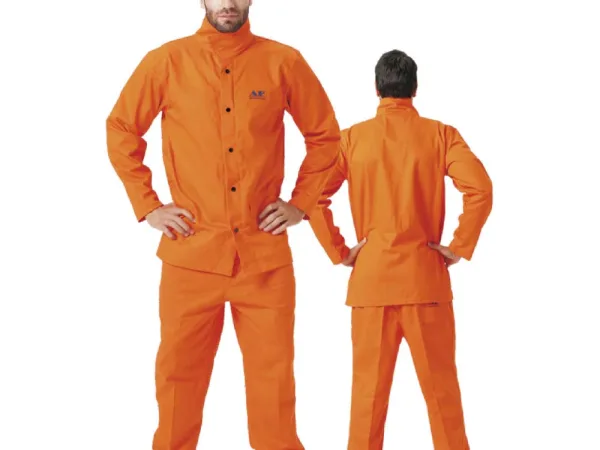 AAP-8100_8101 Blue Fire-Resistant Flame-Retardant suit